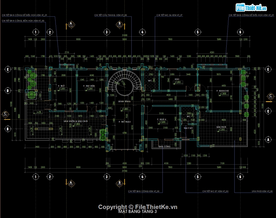 biệt thự phố,nhà phố 3 tầng,bản vẽ 3 tầng,nhà biệt thự 3 tầng hiện đại,file cad biệt thự 3 tầng 1 tum,Biệt thự 3 tầng 1 tim kt 10.81x29m